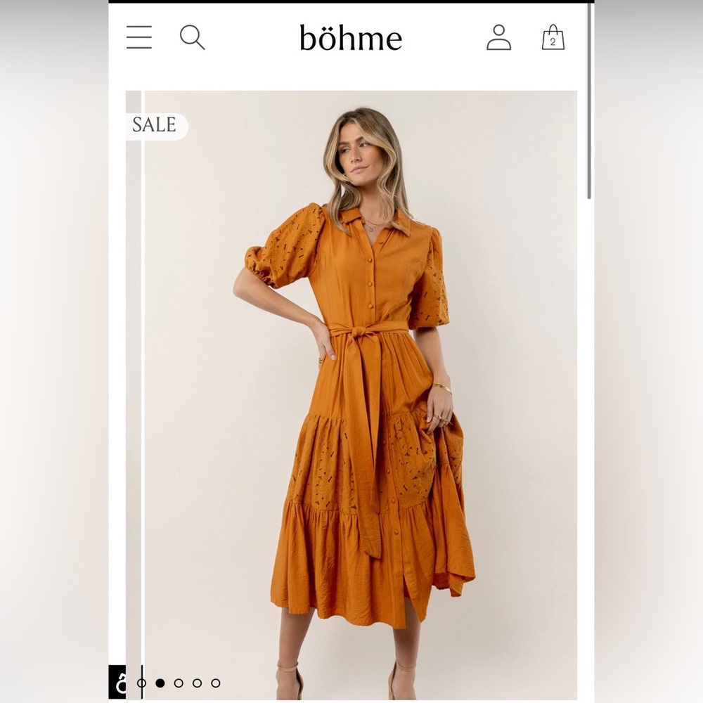 Bohme Ophelia Midi Dress